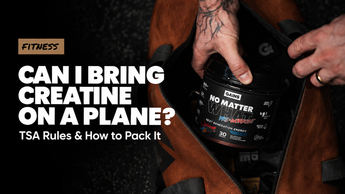 Can I Bring Creatine on a Plane? TSA Rules & How to Pack It