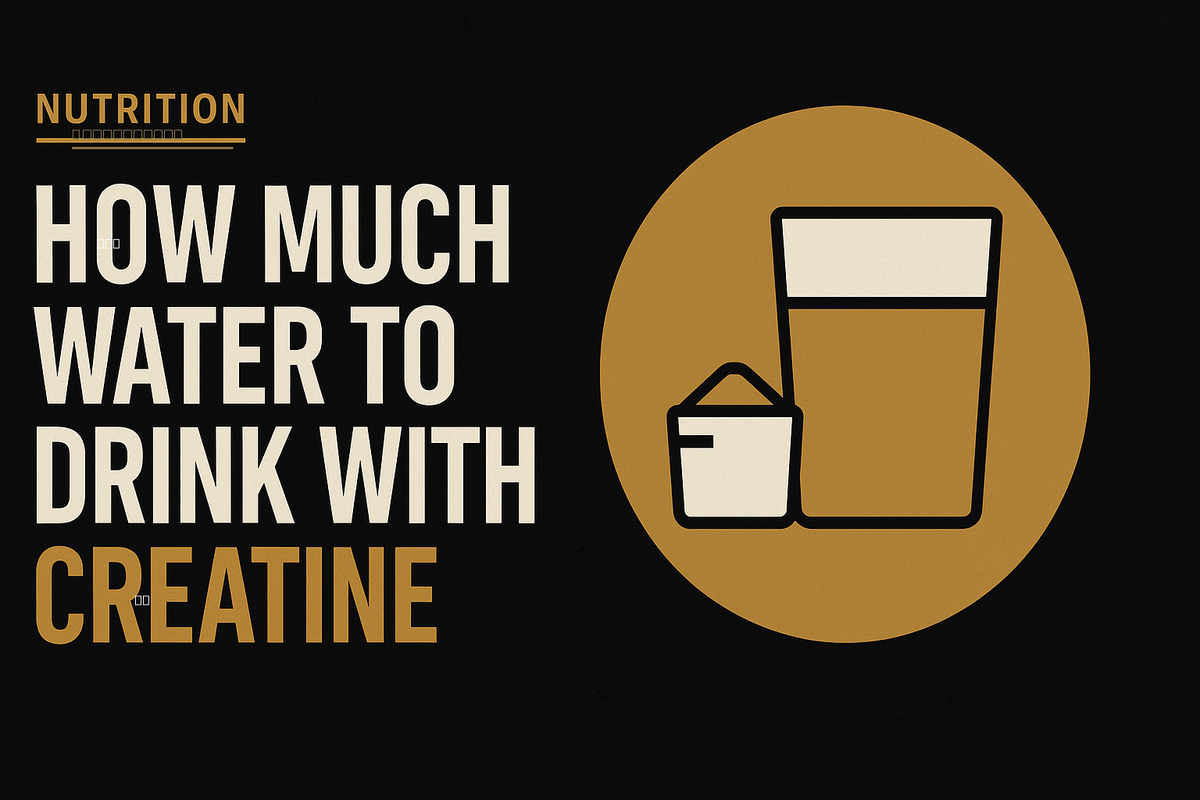 How Much Water to Drink With Creatine (Simple Formula by Bodyweight)