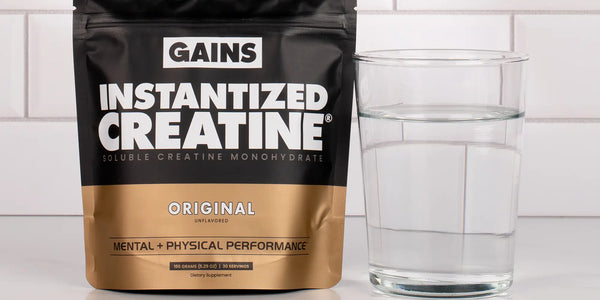 INSTANTIZED CREATINE® Registered Trademark by Gains in Bulk creatine monohydrate