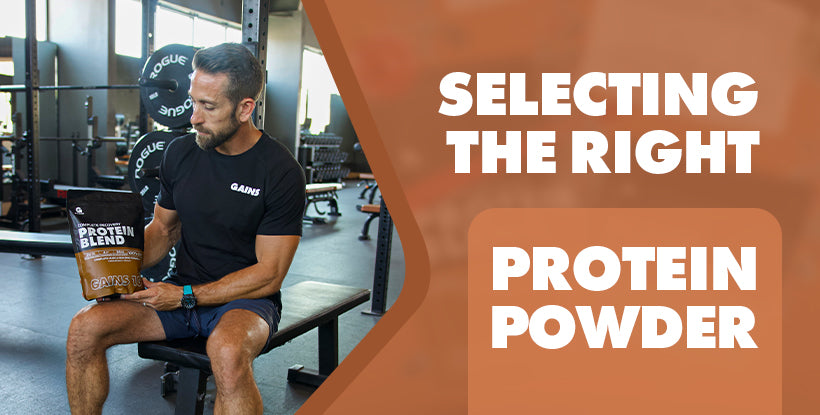 Selecting the Right Protein Powder