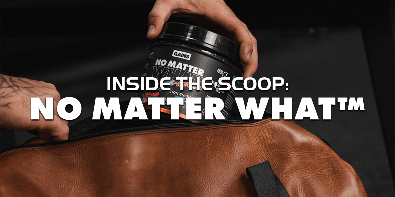 inside the scoop: no matter what