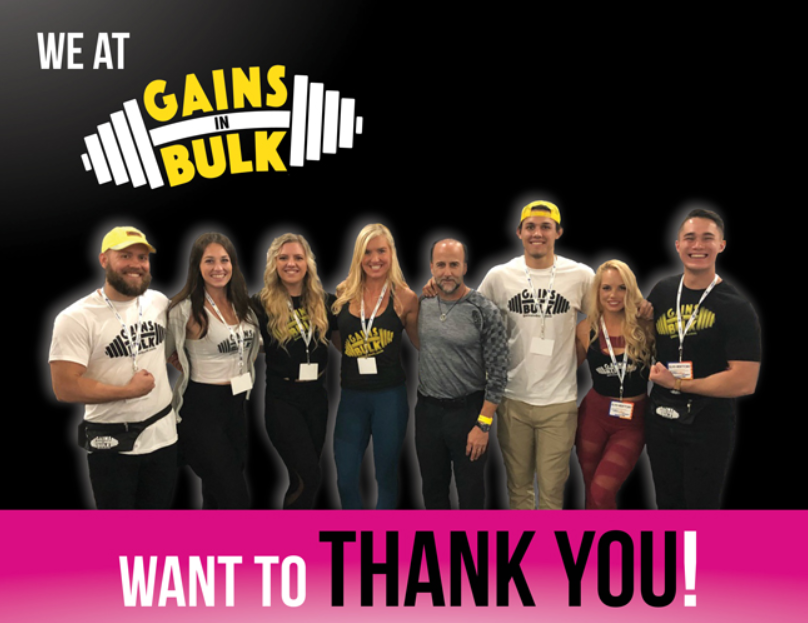 THE 2018 L.A. FIT EXPO & GAINS IN BULK
