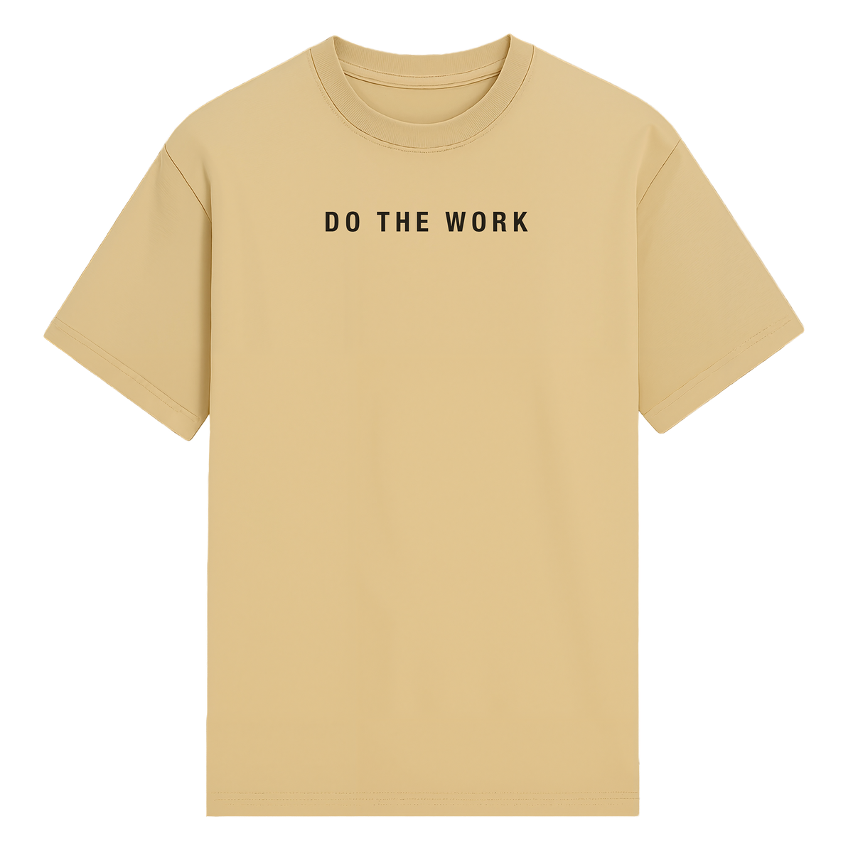DO THE WORK SHIRT | Premium Fitted Scoop Hem