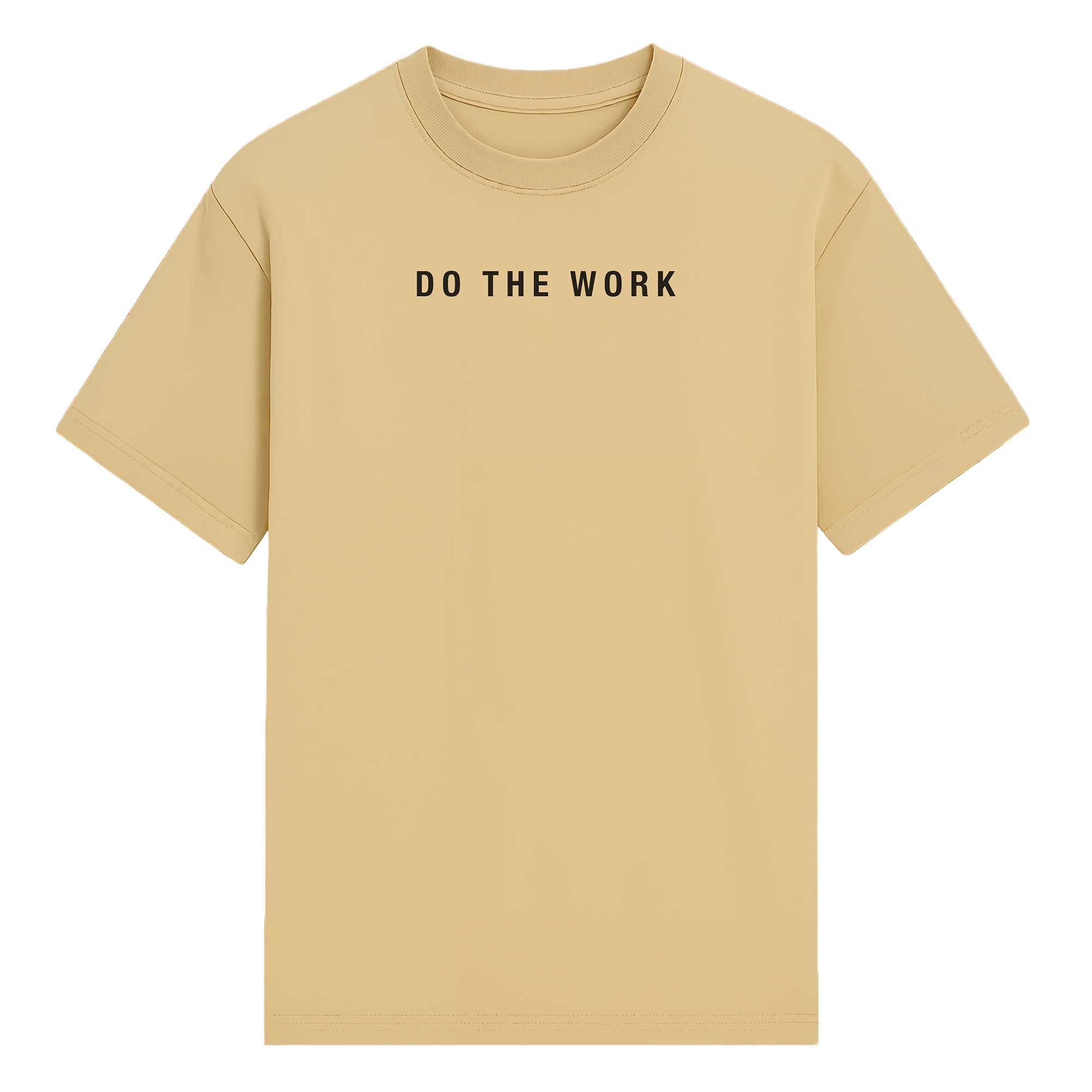 DO THE WORK SHIRT | Premium Fitted Scoop Hem