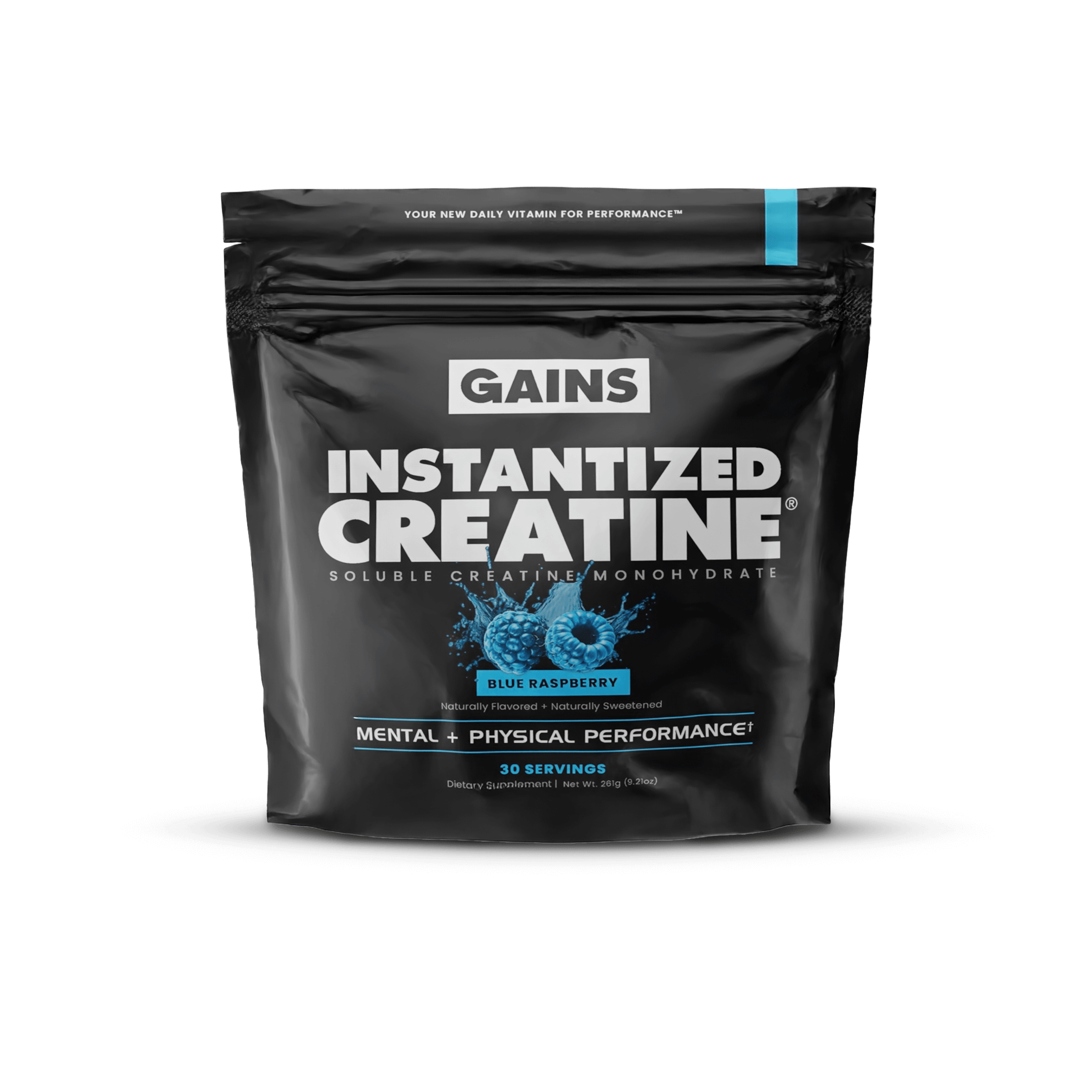instantized creatine | blue raspberry 30