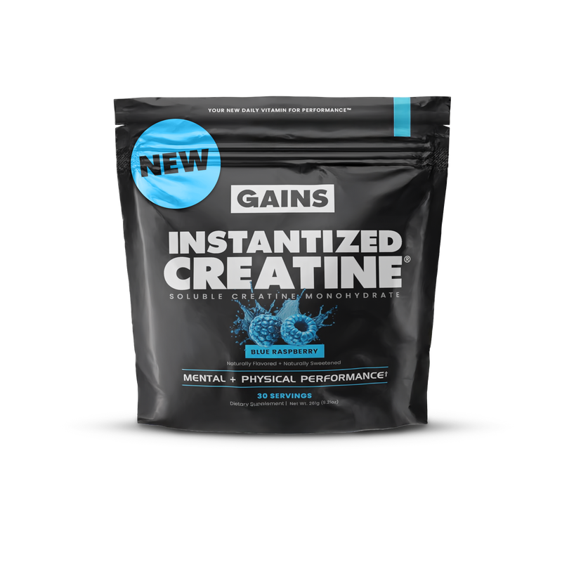 Instantized Creatine bag | blue raspberry 30