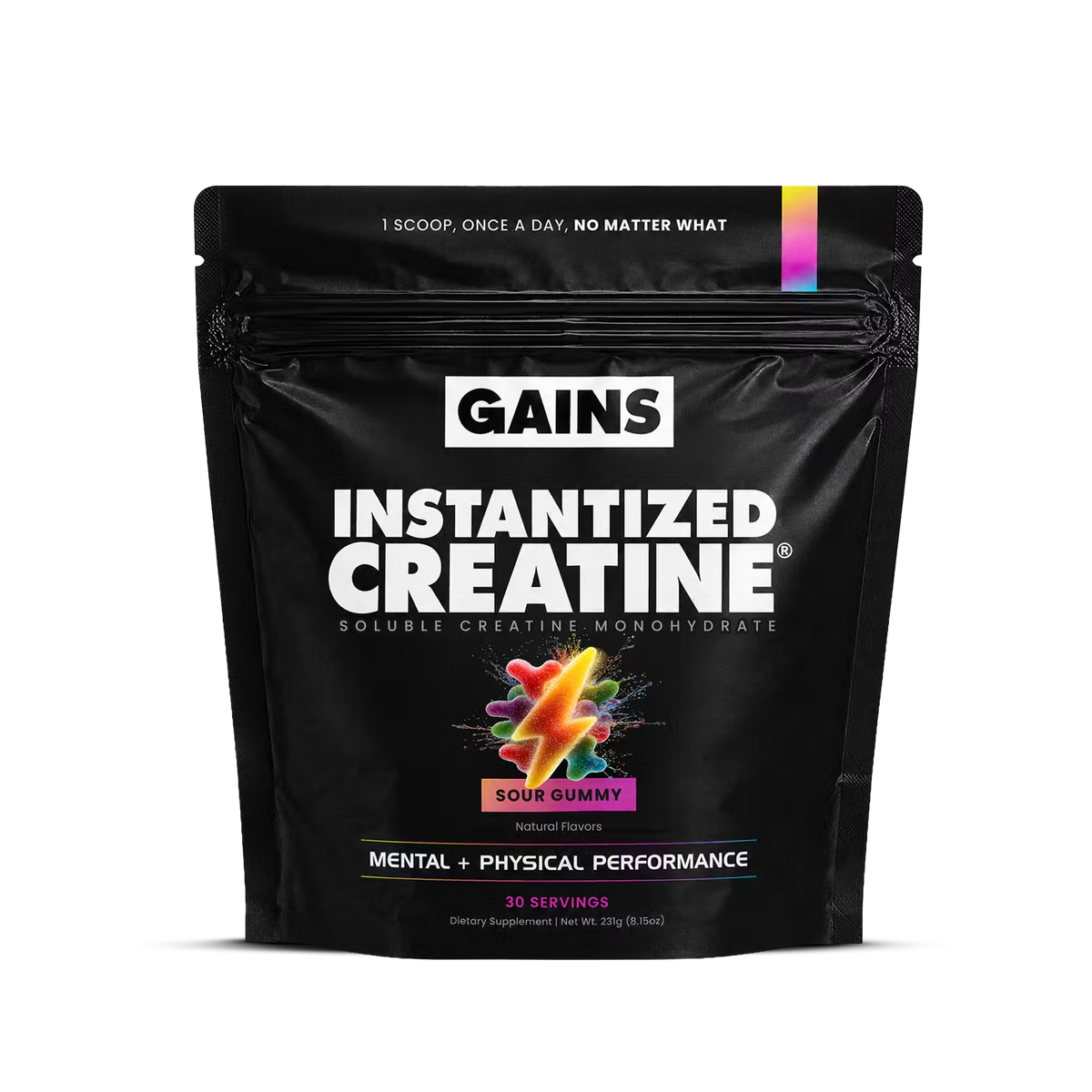 instantized creatine | sour gummy 30