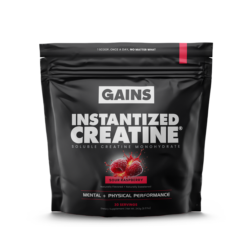 Instantized Creatine Bag | sour raspberry 30