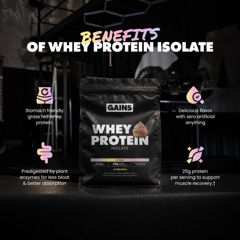 GAINS Whey Protein Isolate Update