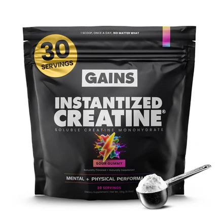 Instantized Creatine bag | sour gummy 30