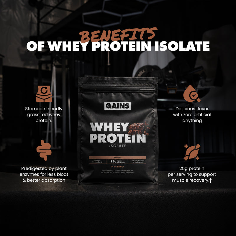 GAINS Whey Protein Isolate Update