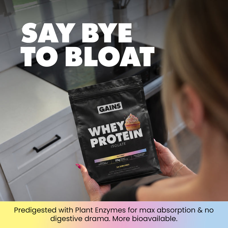 GAINS Whey Protein Isolate Update