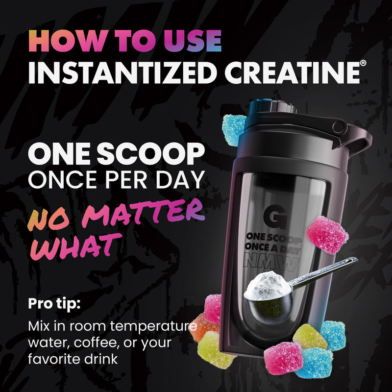 How to use Instantized Creatine 