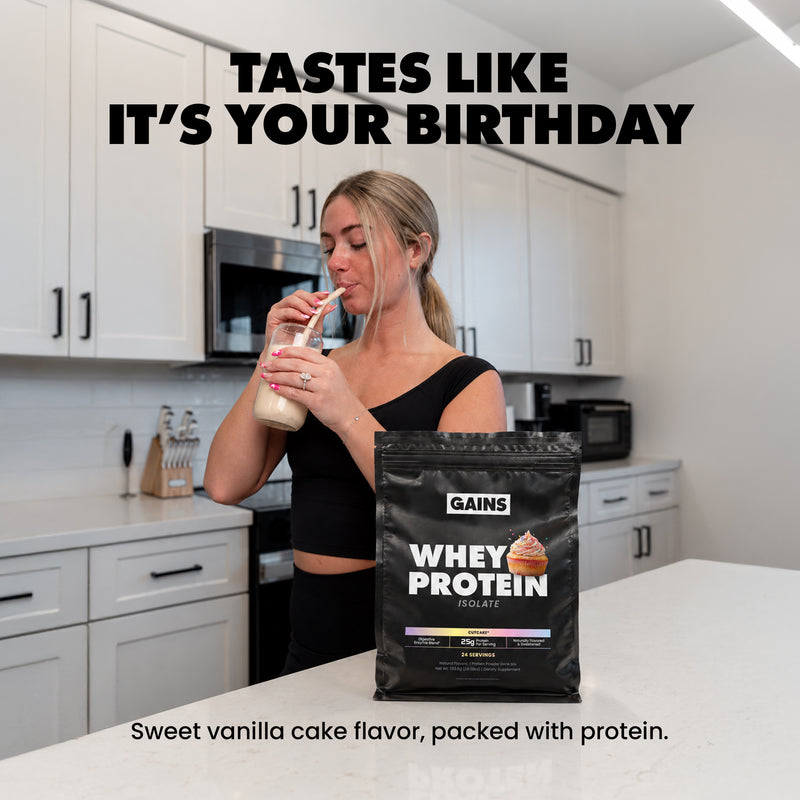 GAINS Whey Protein Isolate Update