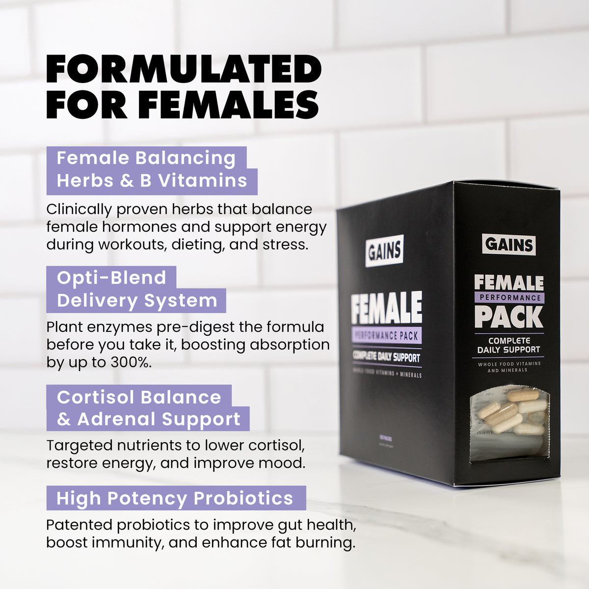 Female Performance Pack