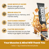 Caramel Vanilla Sticks (3x) + GAINS MUG