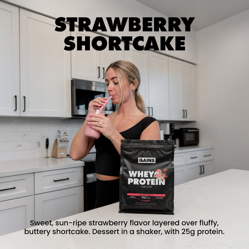 GAINS Whey Protein Isolate Update