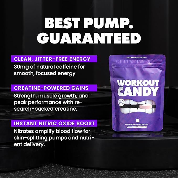 Workout Candy product benefits