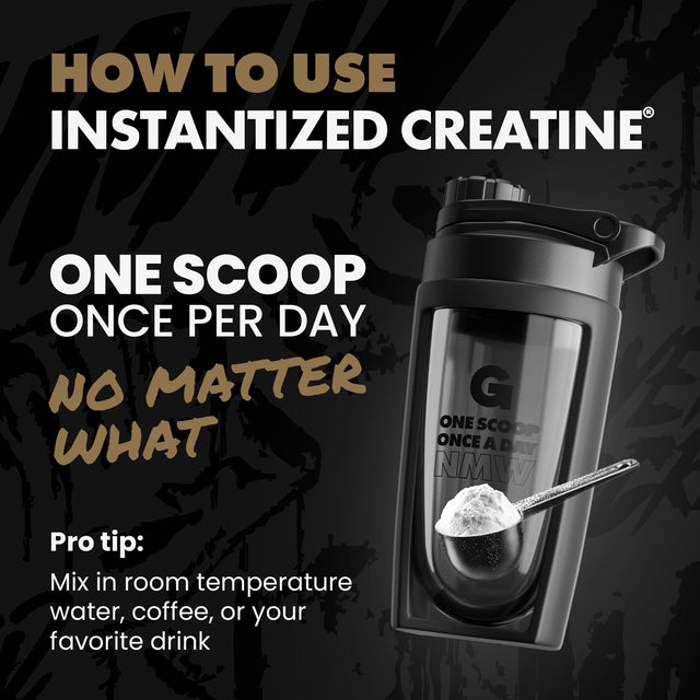 Instantized Creatine | 100% Soluble Creatine Monohydrate – Gains in Bulk