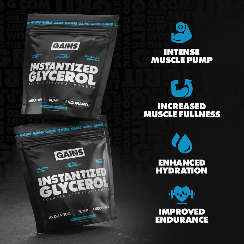 Instantized Trio (Glutamine + Glycerol + BCAA)