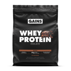 GAINS Whey Protein Isolate Update