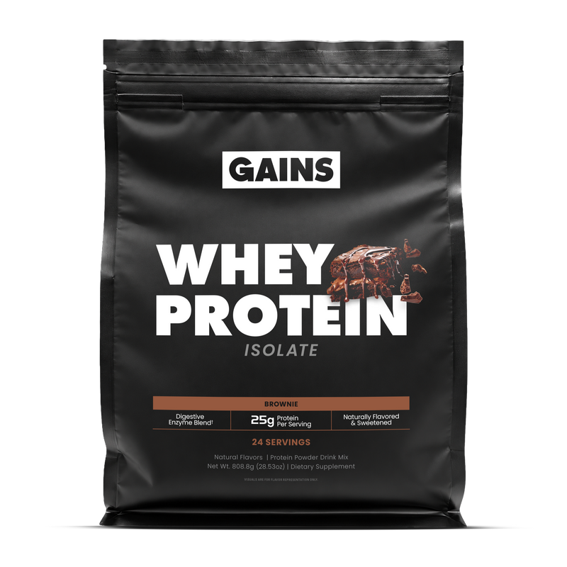 GAINS Whey Protein Isolate Update