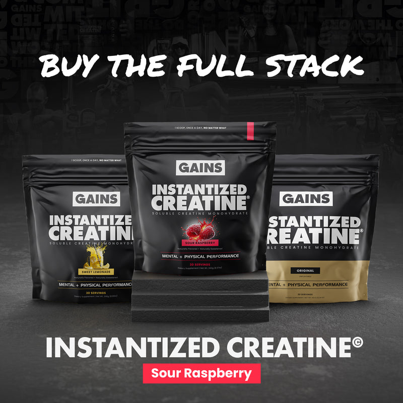 Instantized Creatine - Sour Raspberry