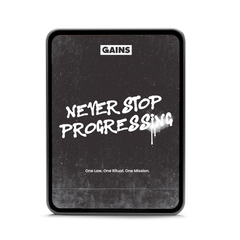 Never Stop Progressing Ebook