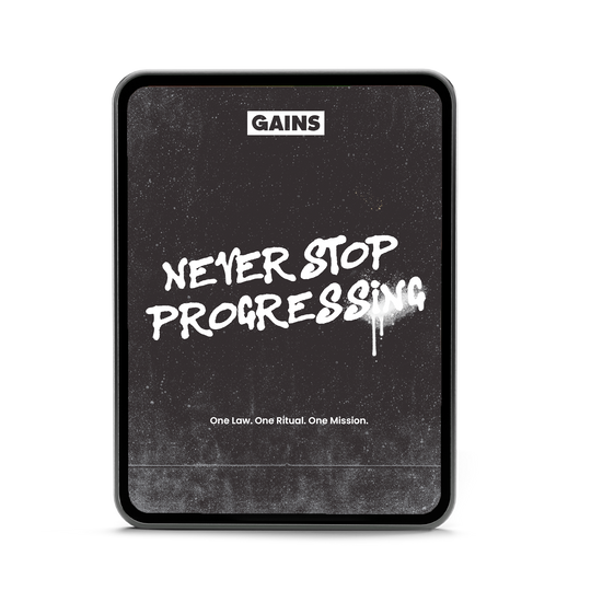 Never Stop Progressing Ebook