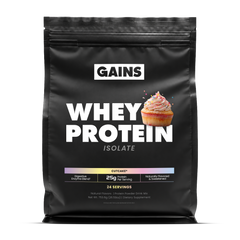 GAINS Whey Protein Isolate Update