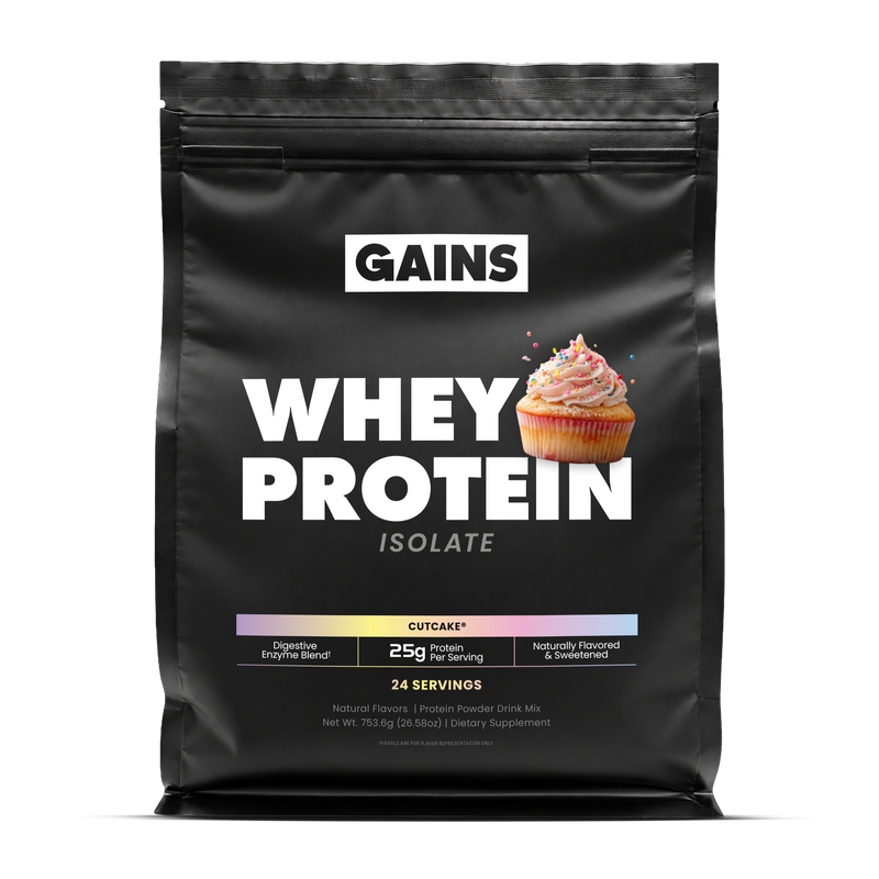 GAINS Whey Protein Isolate Update