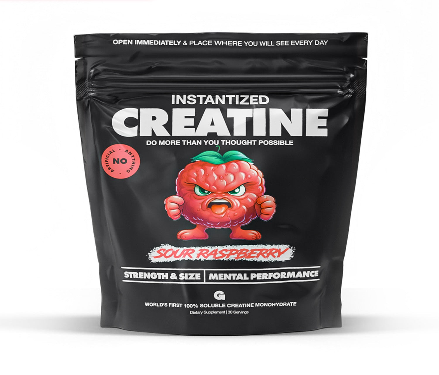 Instantized Creatine - Sour Raspberry – Gains in Bulk