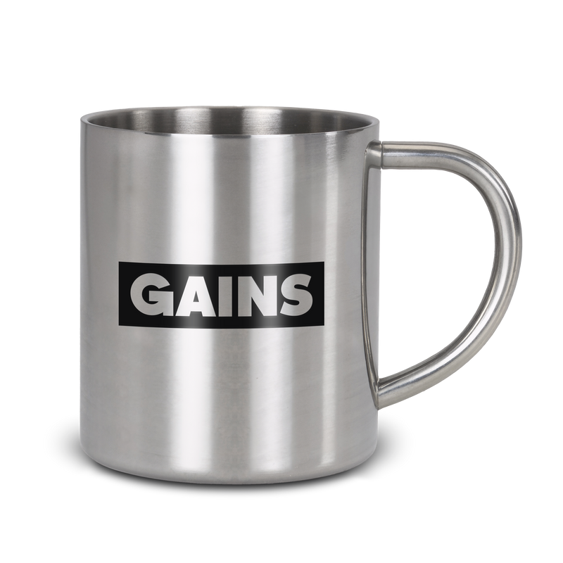 GAINS mug
