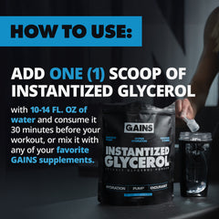Instantized Trio (Glutamine + Glycerol + BCAA)