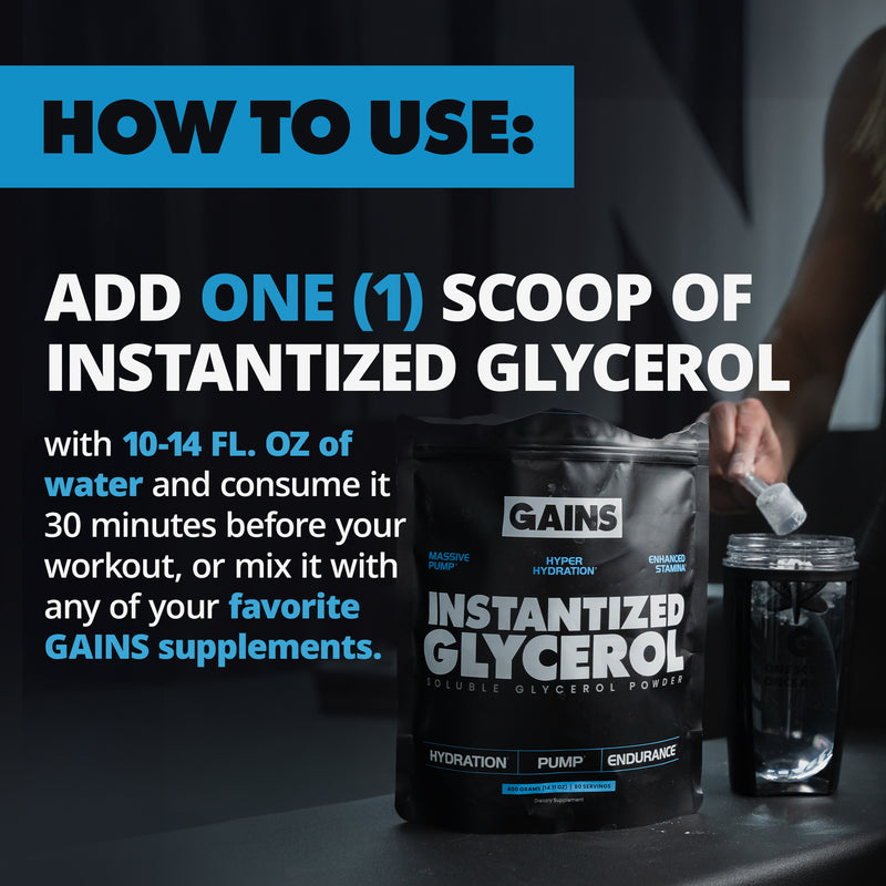 Instantized Trio (Glutamine + Glycerol + BCAA)