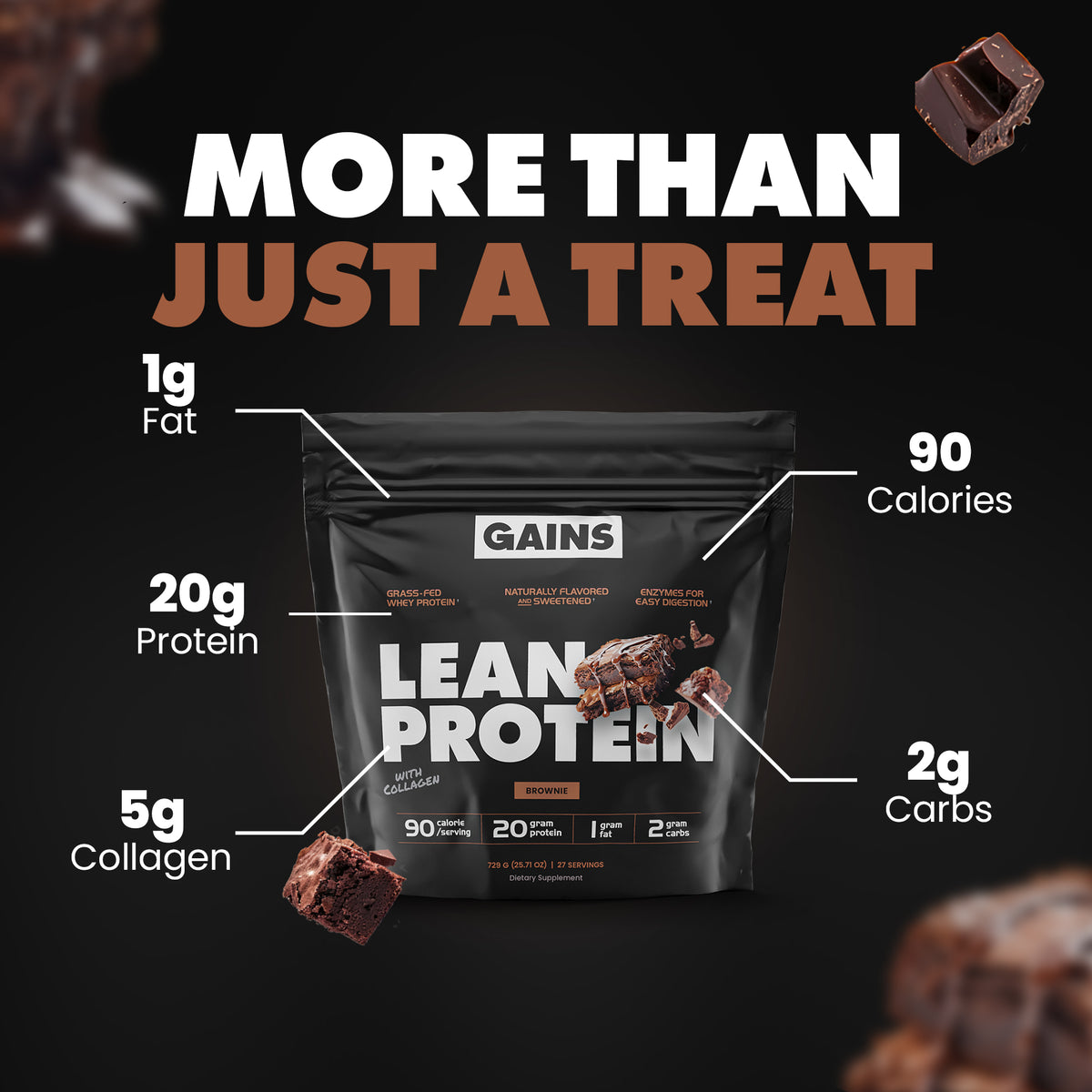 Lean Protein | Brownie