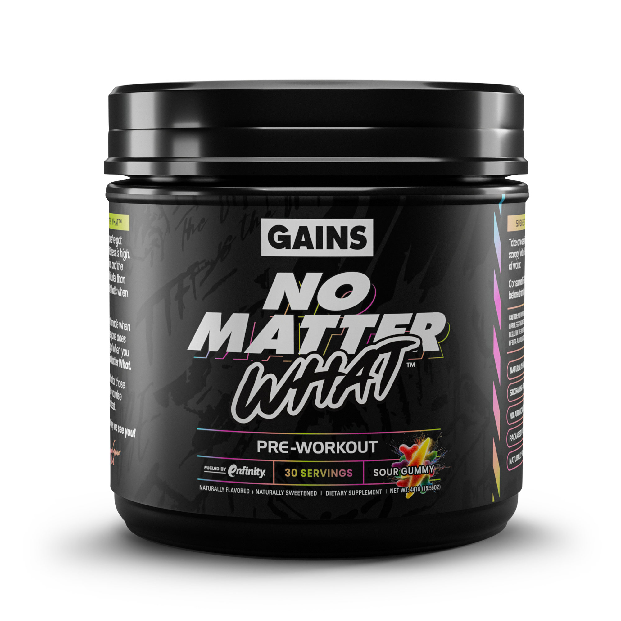 Pre Workout bottle | sour gummy