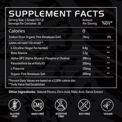 supplement facts | rocket pop