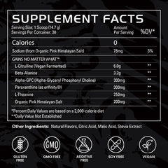 supplement facts | sour gummy