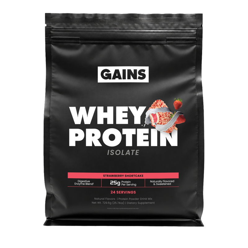 GAINS Whey Protein Isolate Update