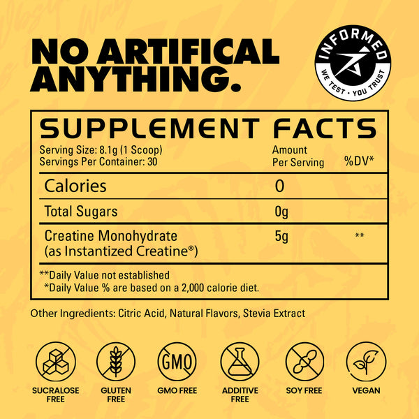 Instantized Creatine® - Sweet Lemonade