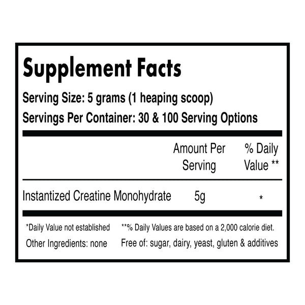 Instantized Creatine® – Gains in Bulk