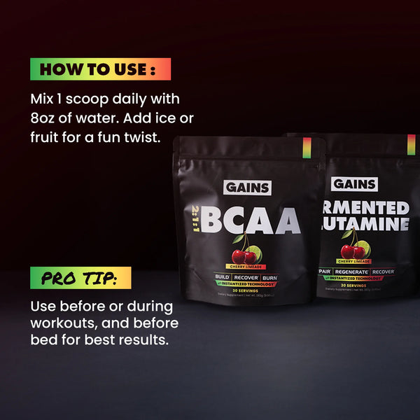 Glutamine + BCAAS (Cherry Limeade)