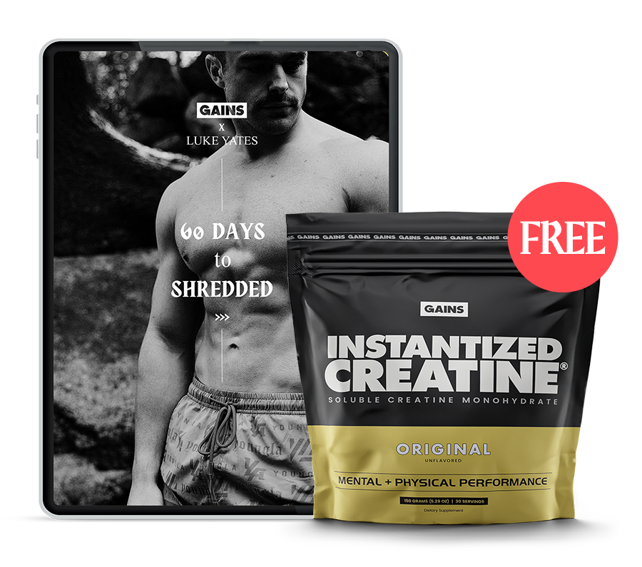 60 Days To Shred Program + FREE Creatine