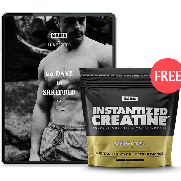 60 Days To Shred Program + FREE Creatine