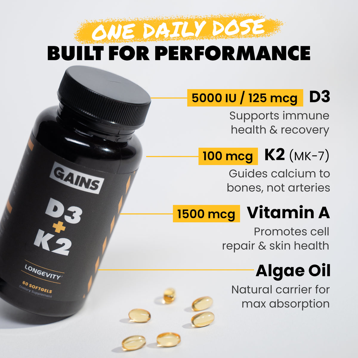 Vitamin D3+K2