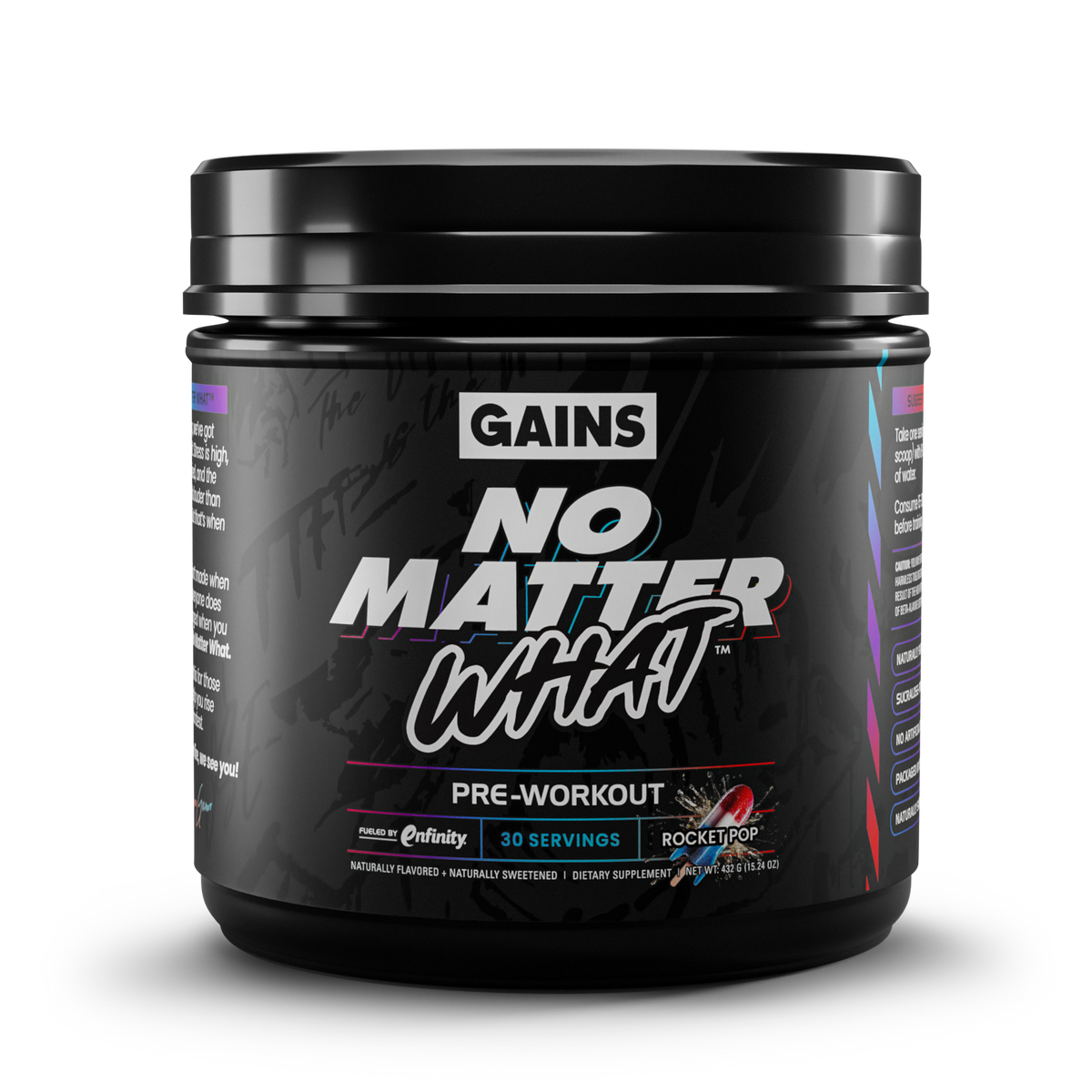 Pre Workout bottle | rocket pop