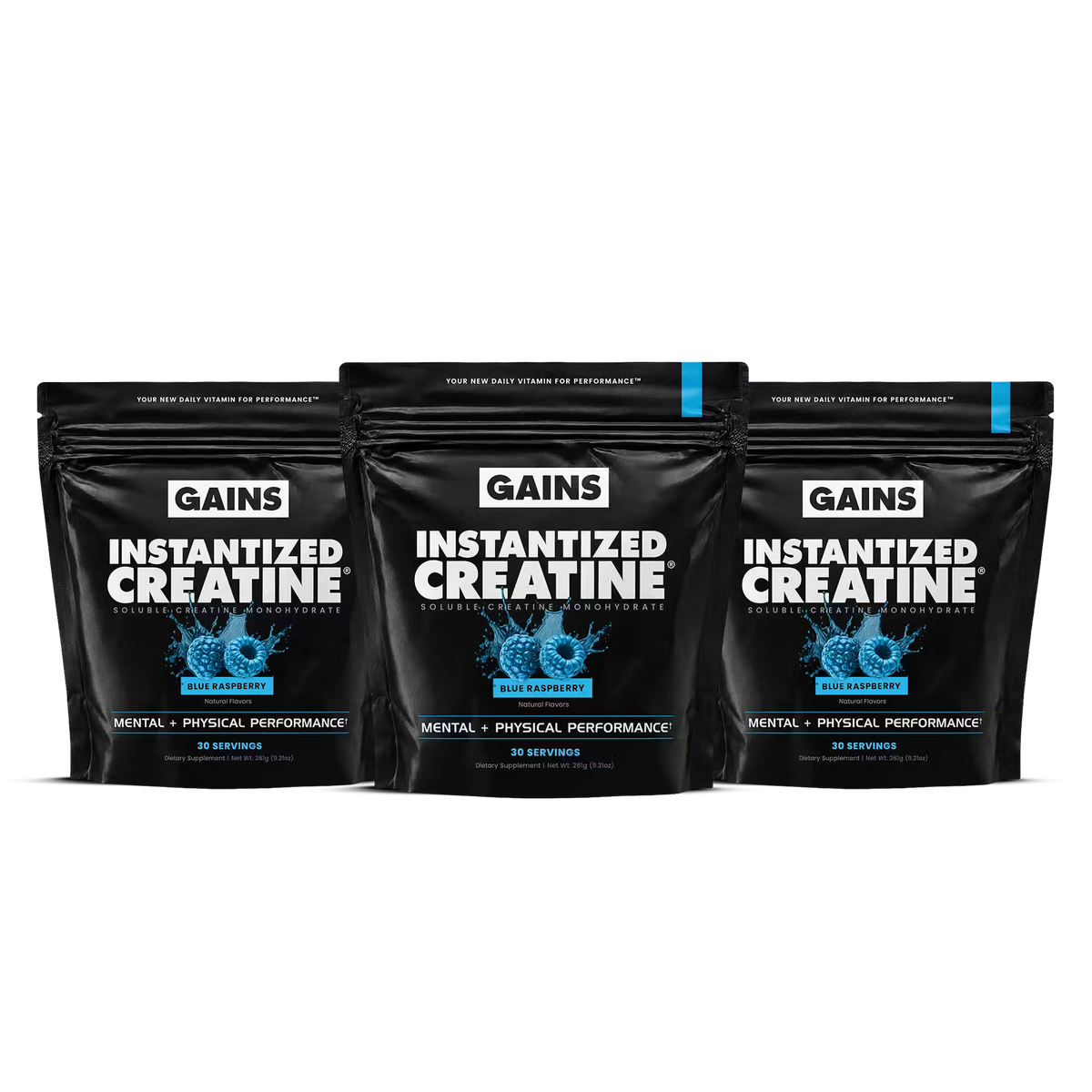 instantized creatine | blue raspberry 90