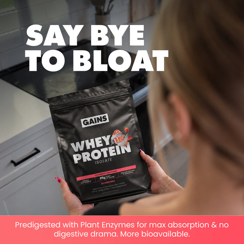 GAINS Whey Protein Isolate Update