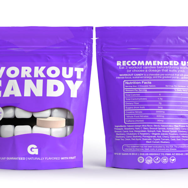 Workout Candy Bags (6ct/bag)